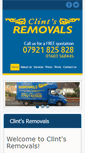 Mobile Screenshot of clintsremovals.co.uk